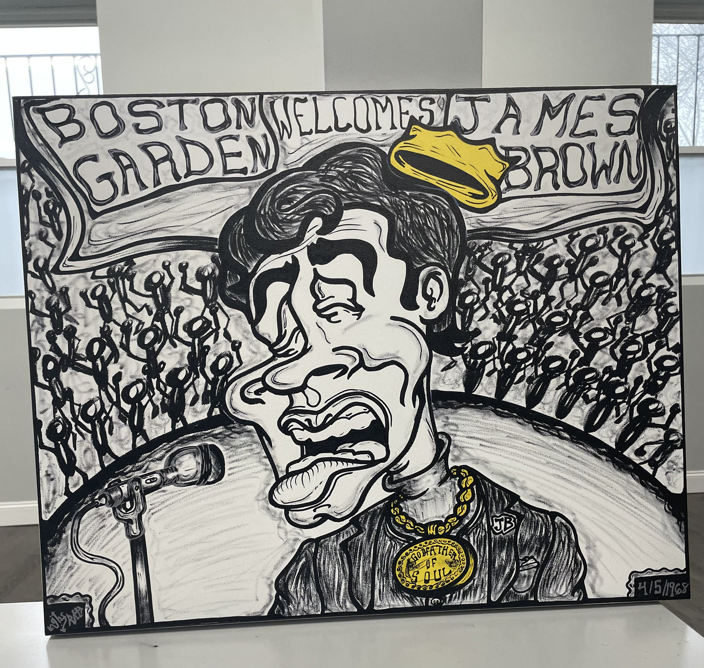 "James Brown Saves Boston..."