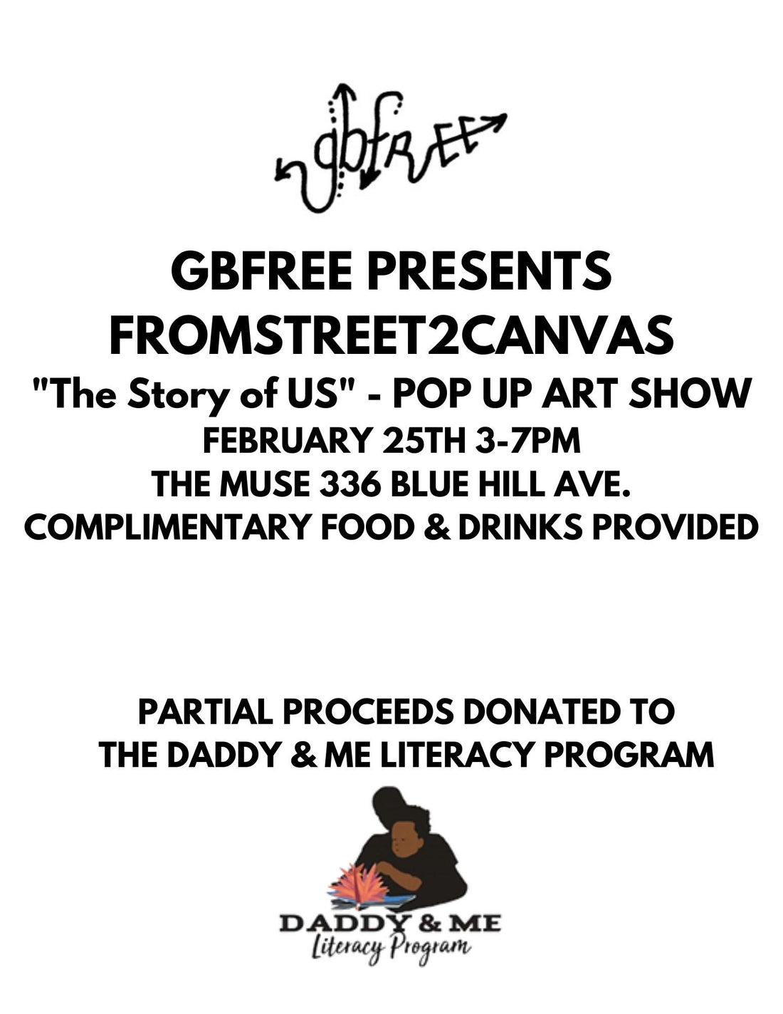 "The Story of U.S." Pop-Up Art Show - Feb 25, 2023