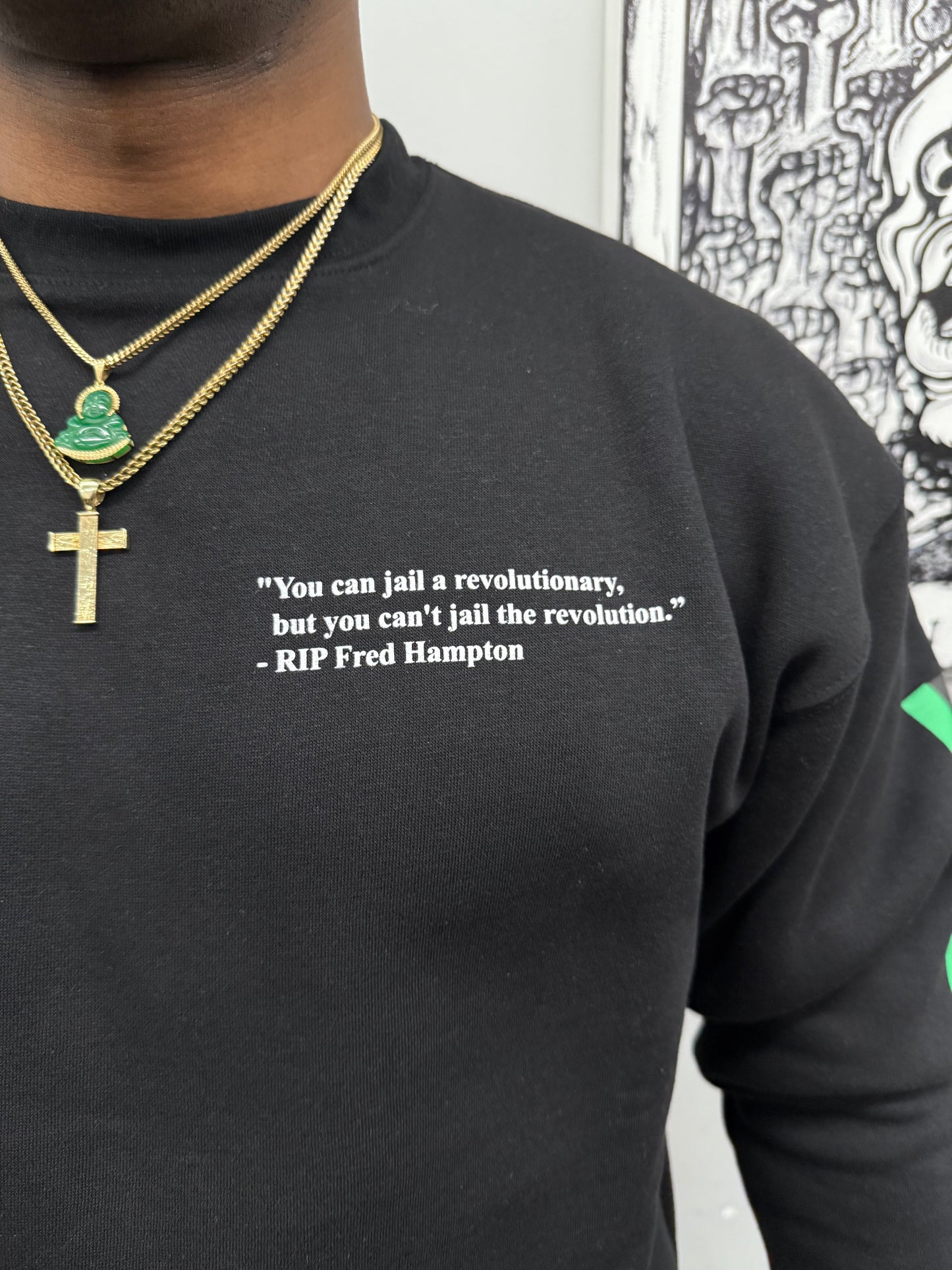 "Freedom Fighters All Stars Sweatshirt - Fred Hampton"