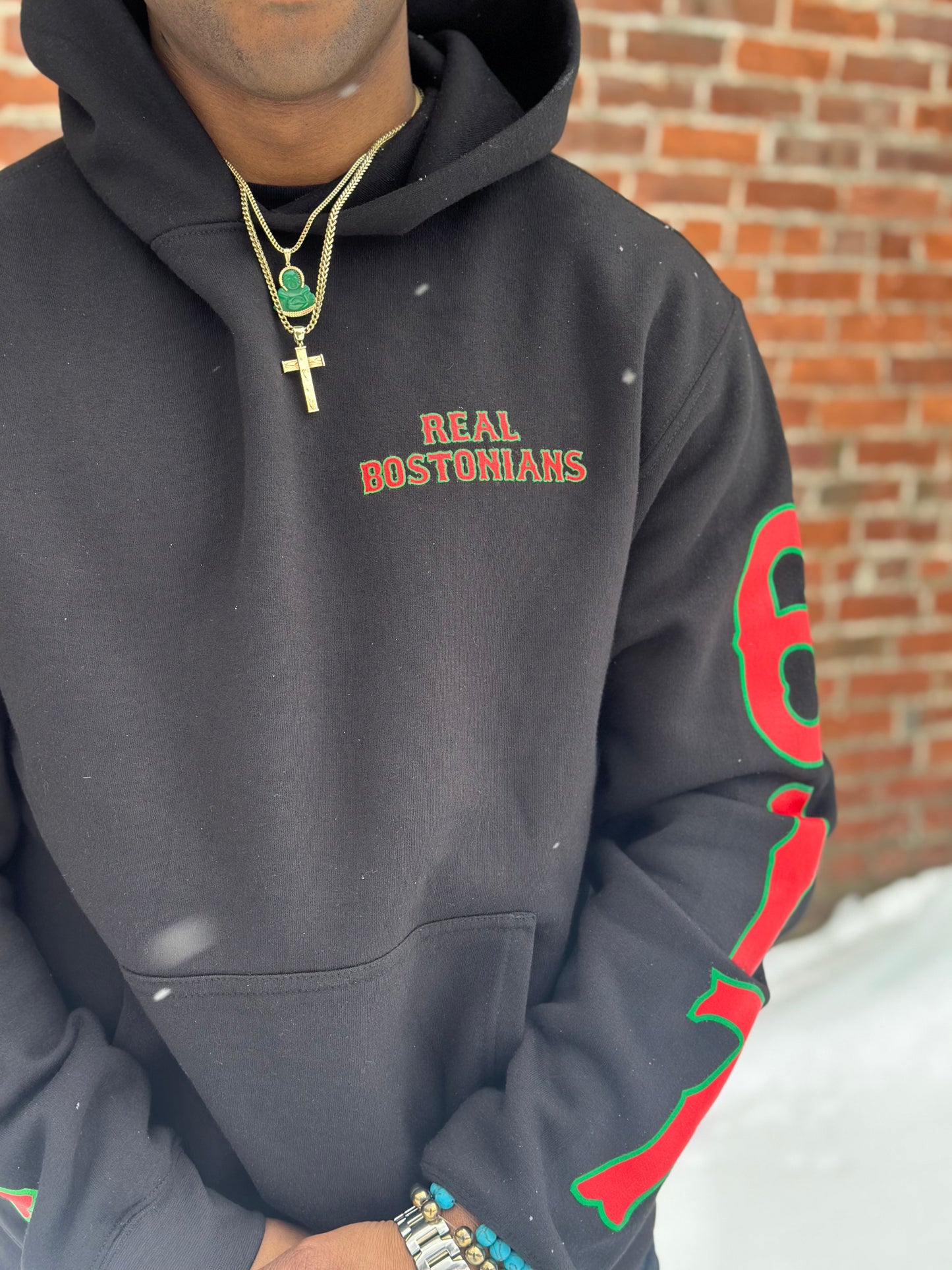 "Real Bostonians Hoodie - BHM"