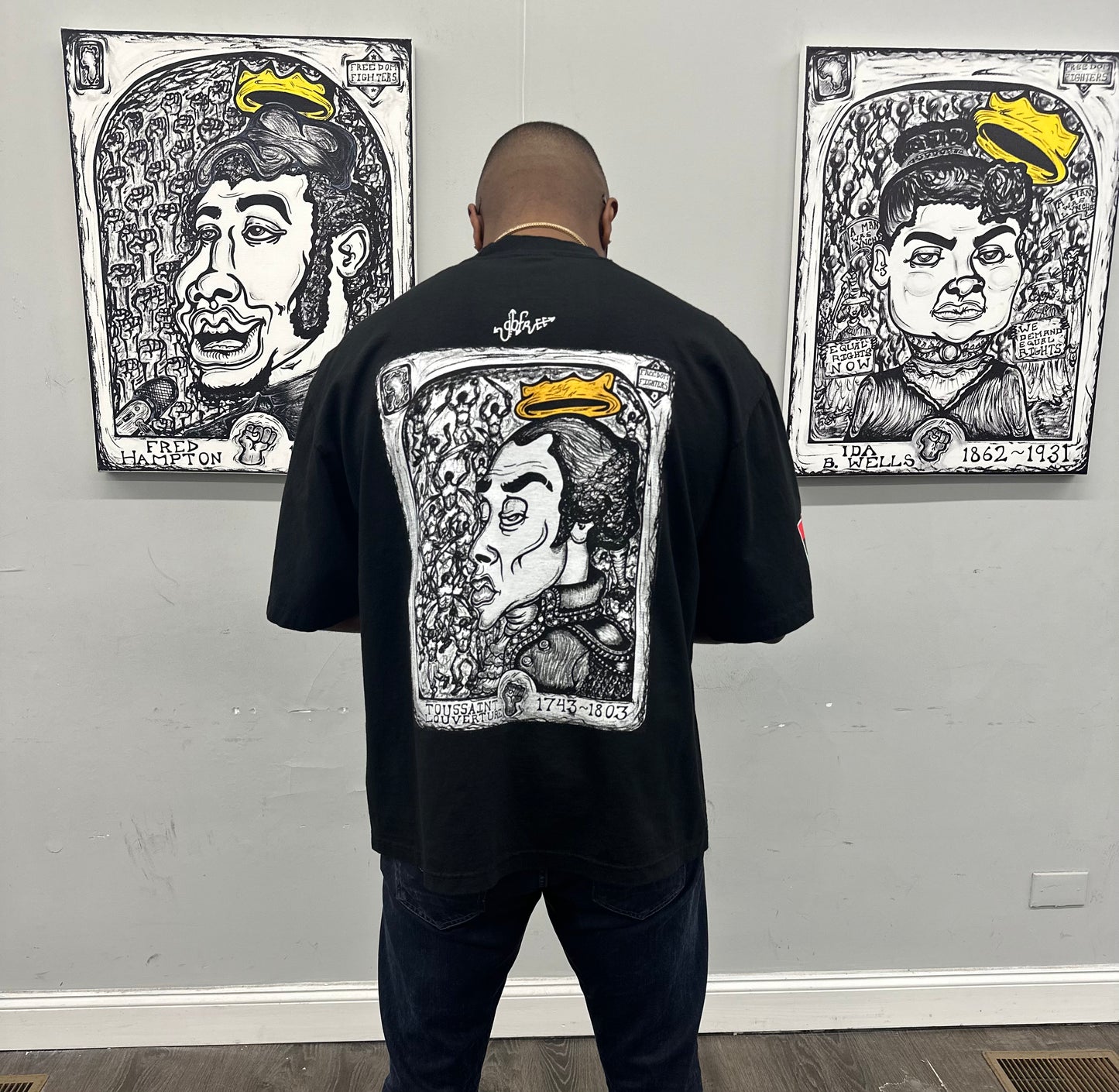 "Freedom Fighters All Stars T-Shirt - Toussaint Louverture"