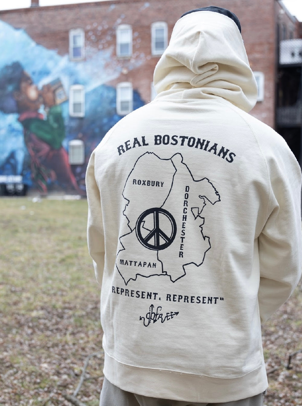 "Real Bostonians Hoodie"