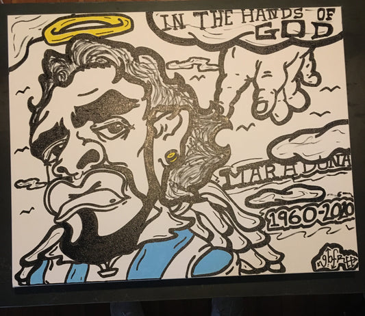 "In the hands of God"